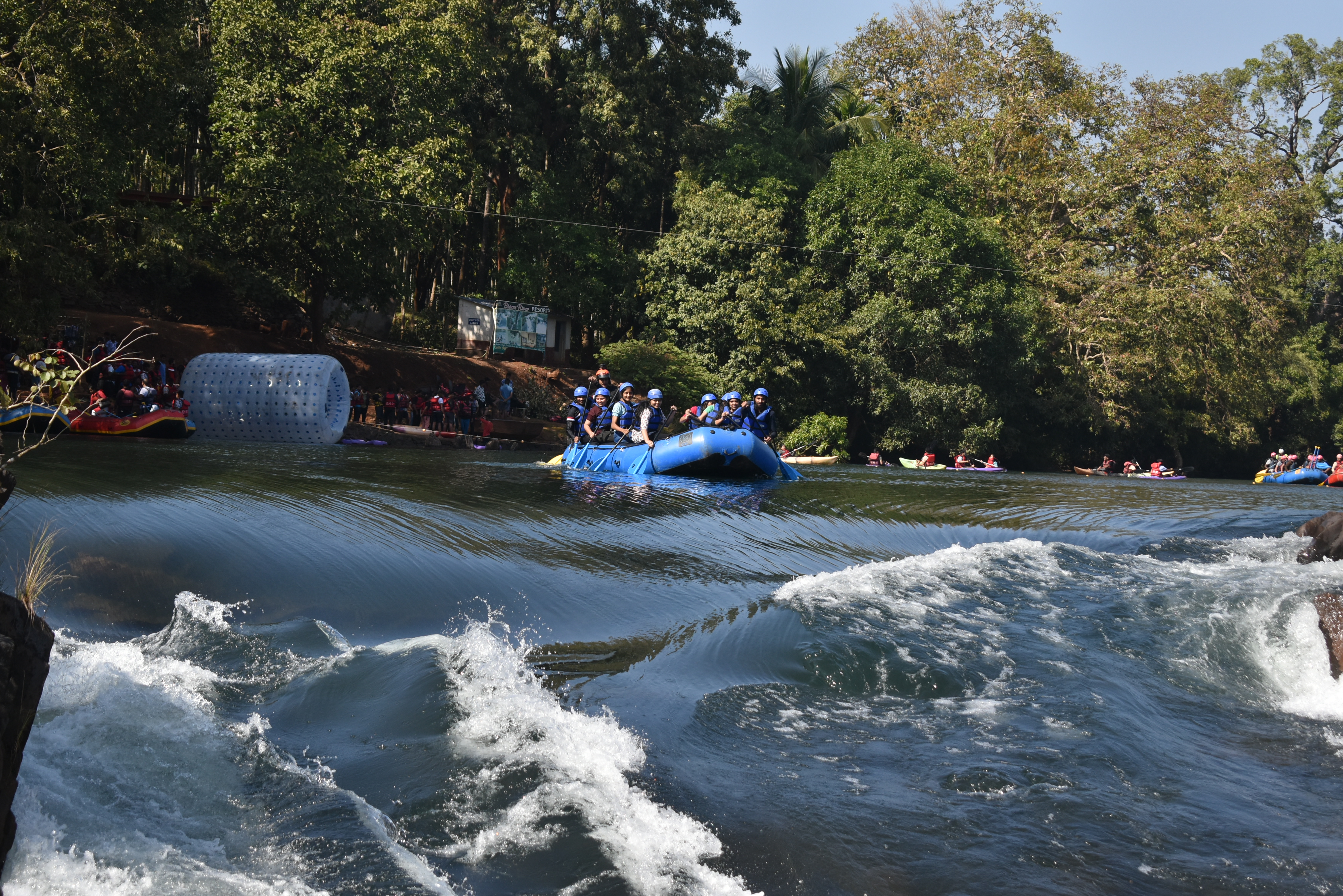 Kali River rafting · Dandeli