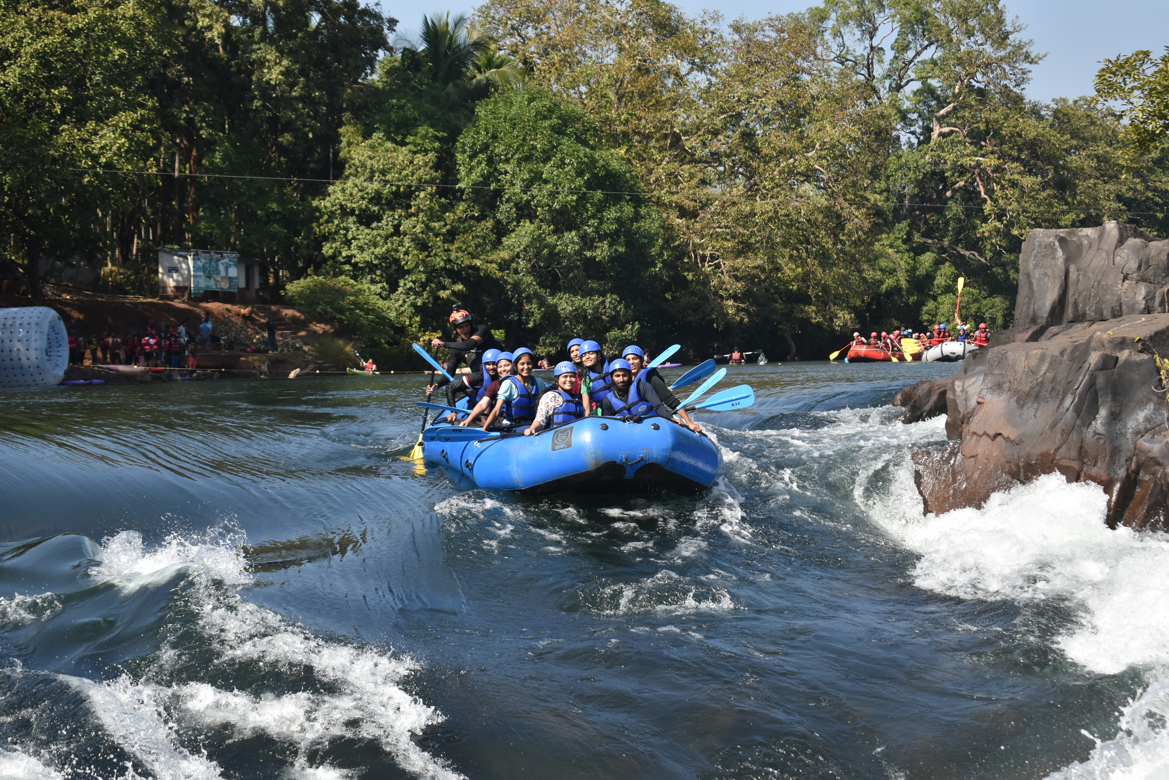 Into the rapids, together